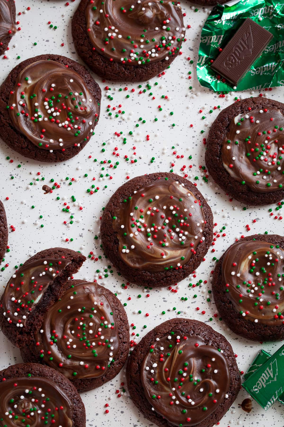 Andes Mint Cookies