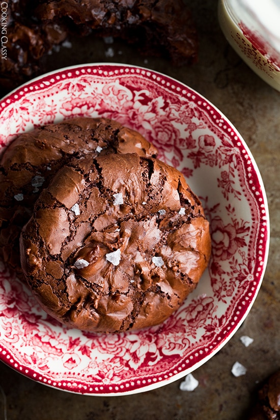 Flourless Chocolate Cookies | Cooking Classy