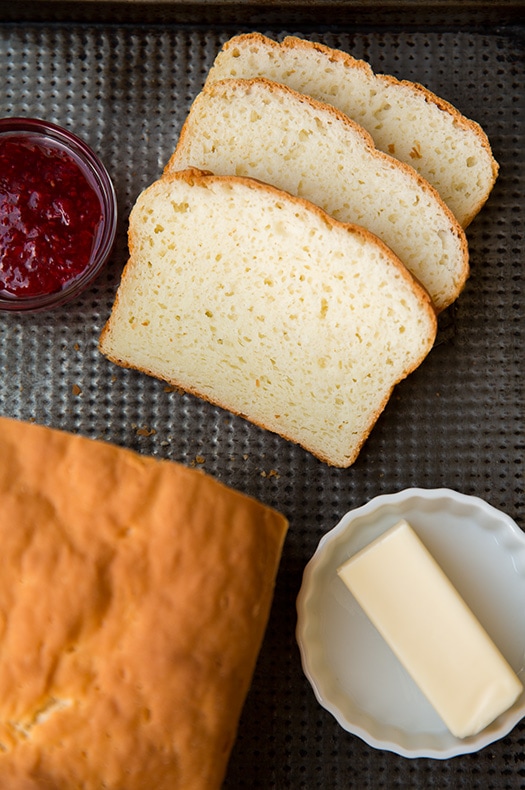 Gluten Free White Bread | Cooking Classy Homemade Gluten Free Bread slices