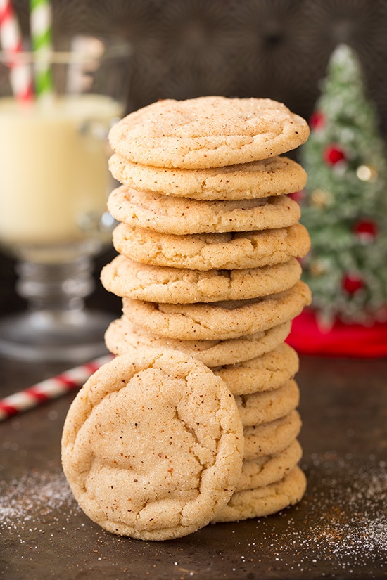Eggnog Snickerdoodles | Cooking Classy