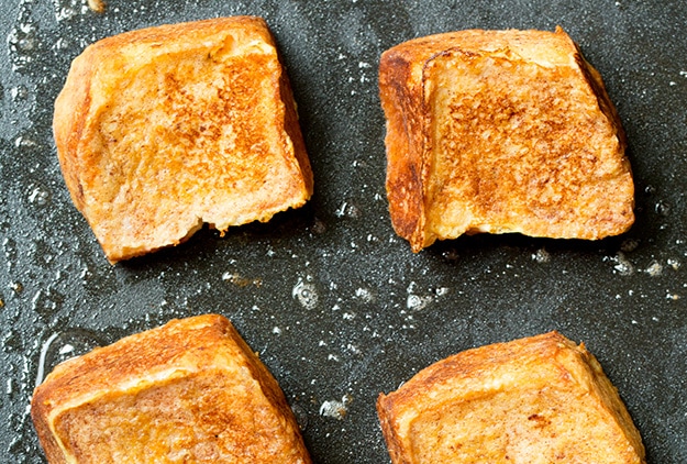 Angel Food Cake French Toast with Fresh Strawberry Syrup | Cooking Classy