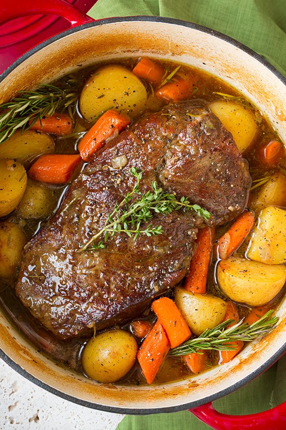 Pot Roast with Potatoes and Carrots | Cooking Classy Pot Roast In Oven With Carrots and Potatoes