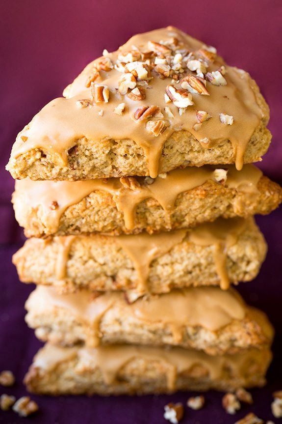 Maple Oat Pecan Scones | Cooking Classy