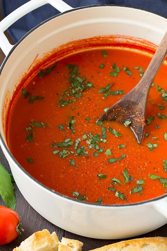 5 Ingredient Tomato Soup | Cooking Classy how to make tomato soup