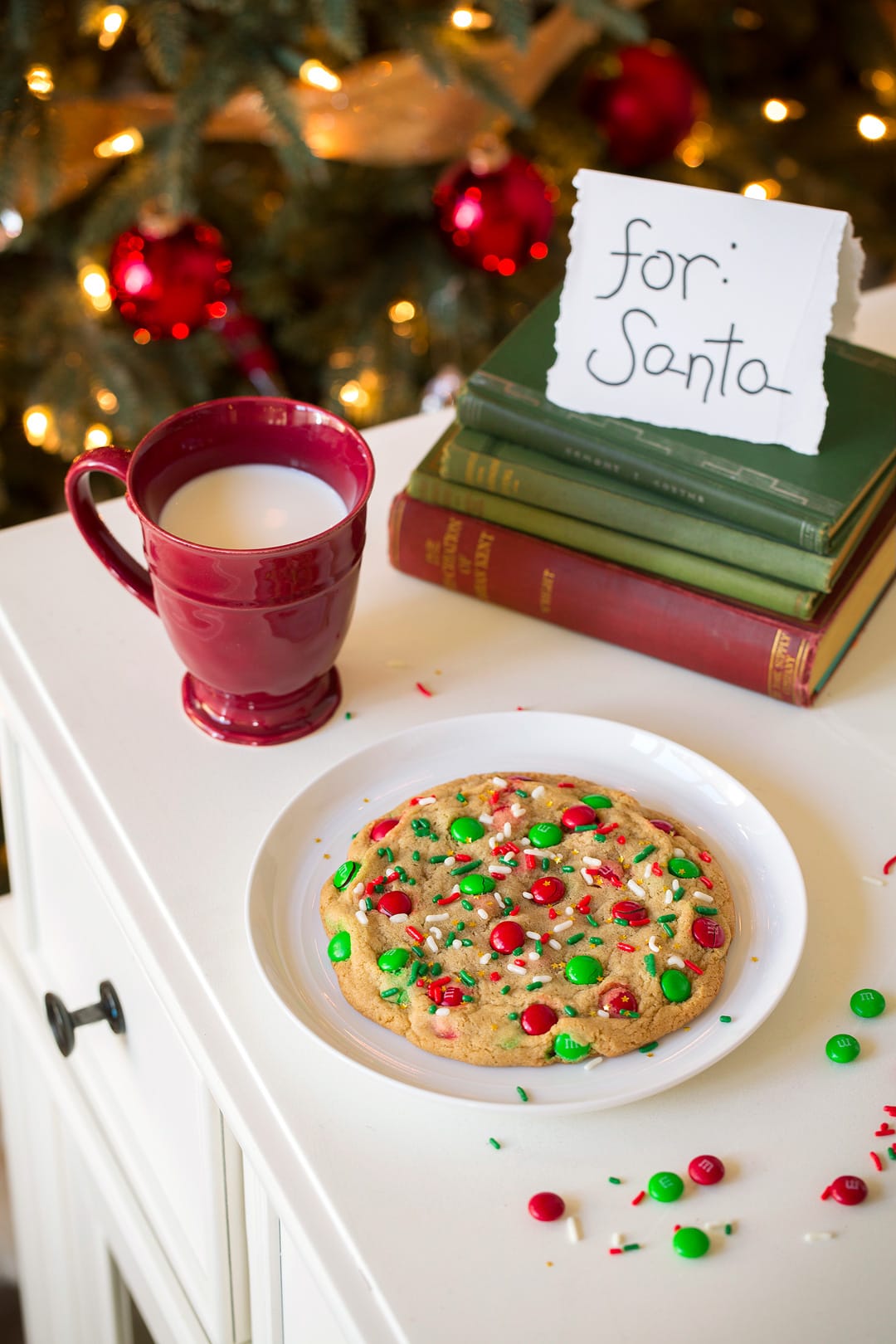 One Big Santa Cookie