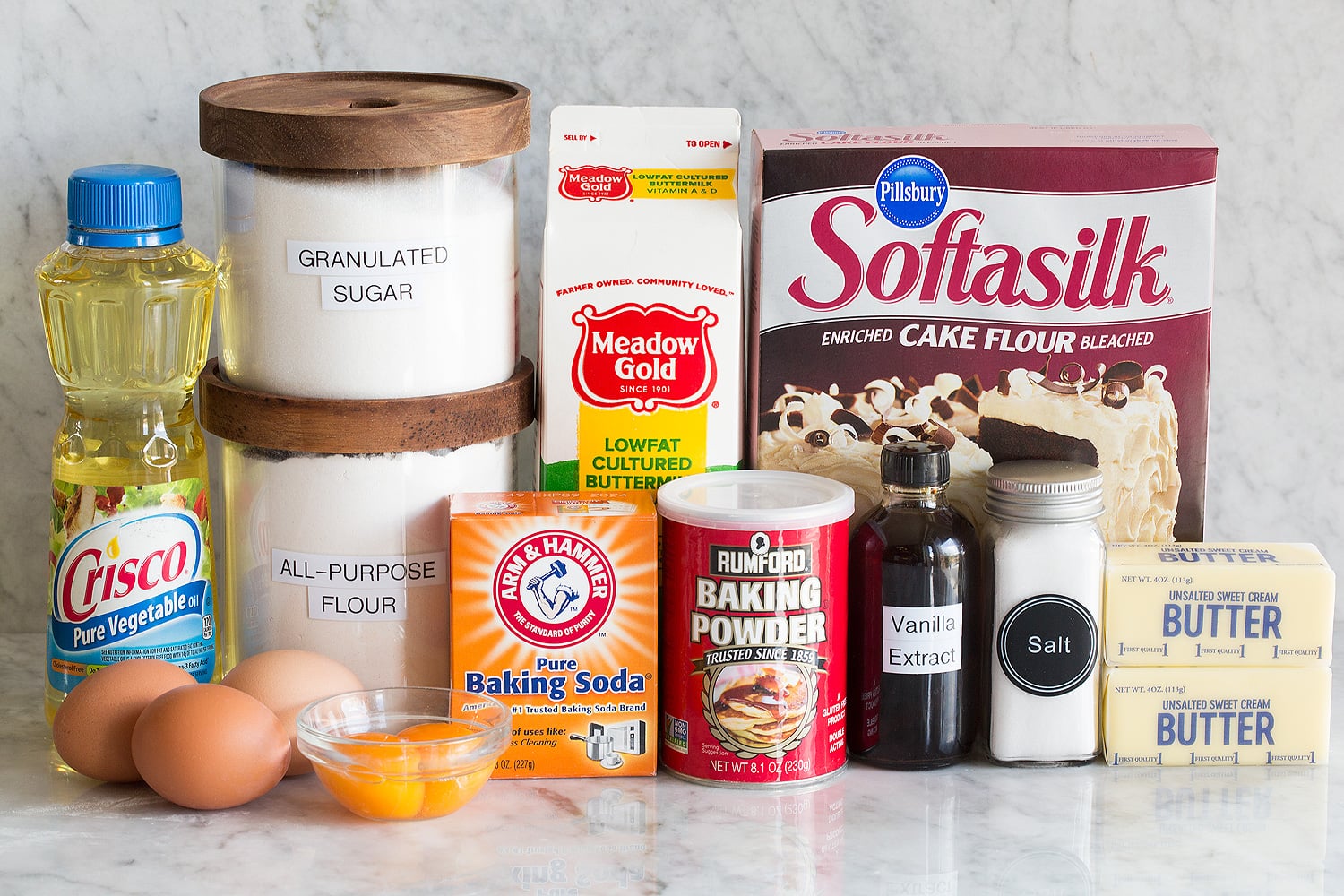 Yellow Cake Yellow Cake Ingredients