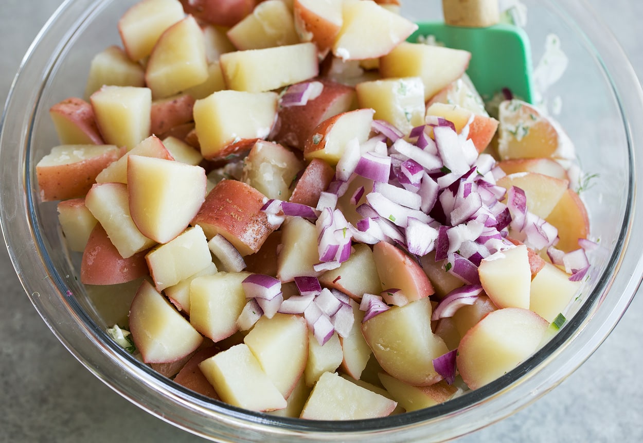 greek potato salad