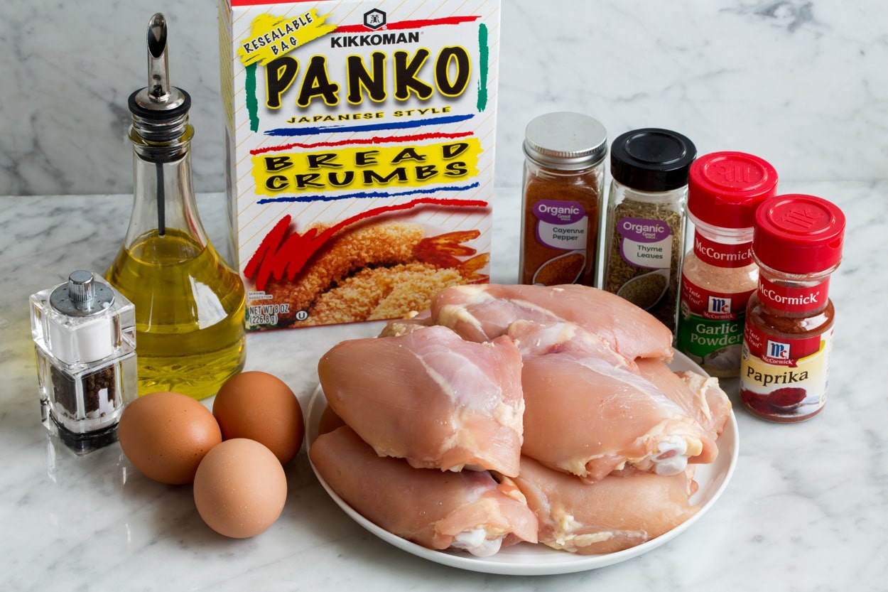 Oven Fried Chicken Ingredients for Oven Fried Chicken