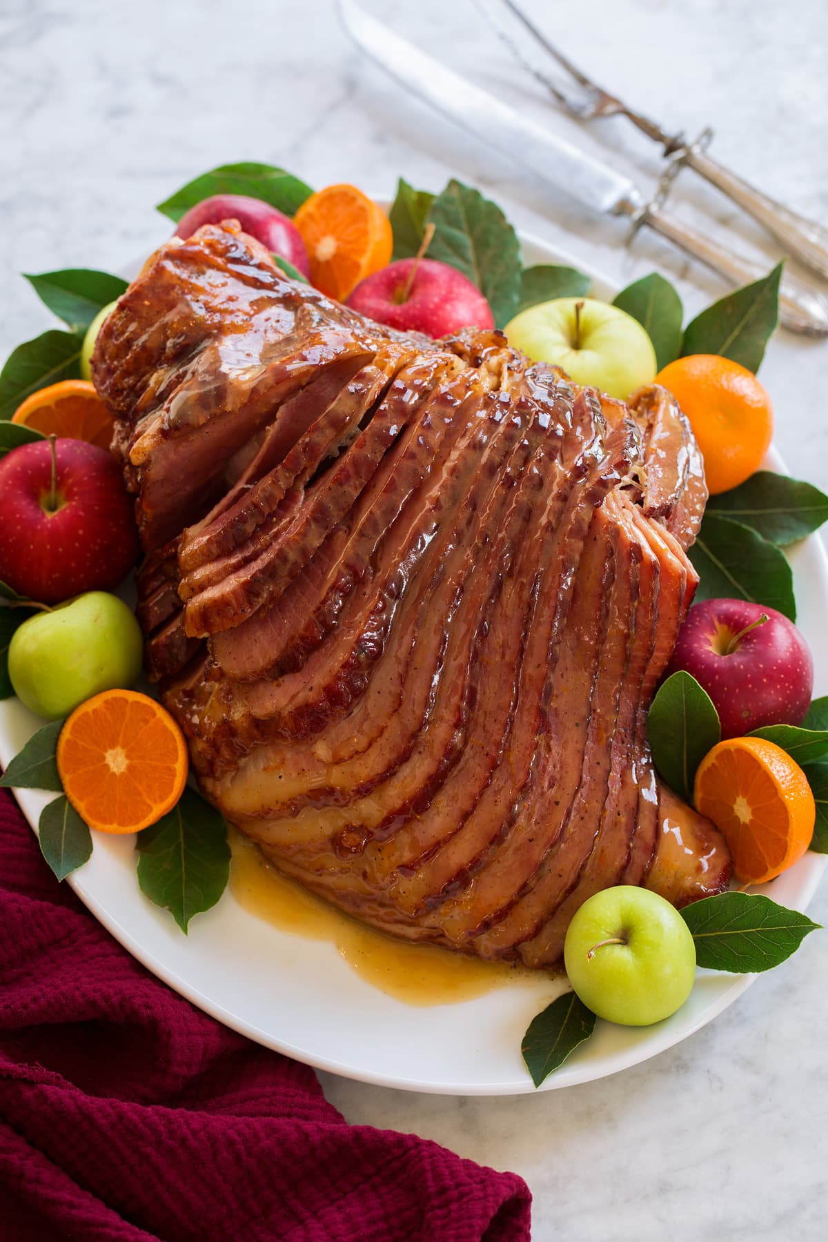 Crockpot Ham Crockpot Ham with an apple maple