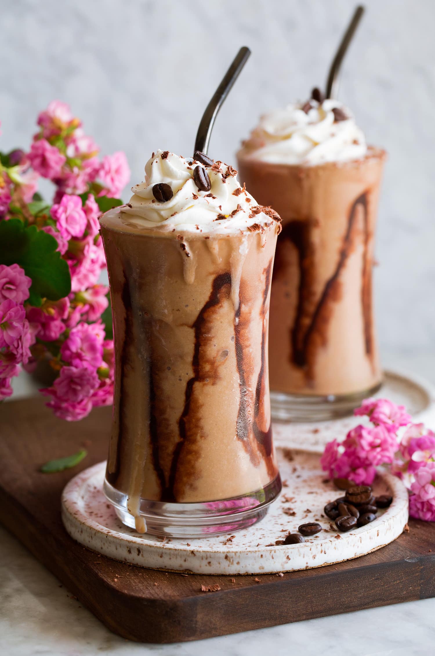 Coffee Smoothie Homemade cold brew coffee smoothie.